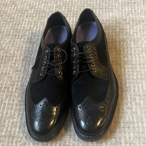 Cole Haan Other - Cole Haan men purpled and black Oxford shoes size 7